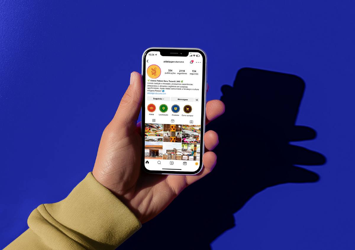 The village's social media profile.