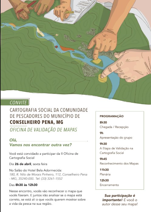 Invitation to the map validation workshop.